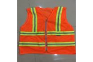 Áo gile phản quang 3M có dây kéo