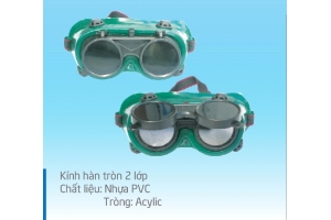 Kính hàn tròn 2 lớp