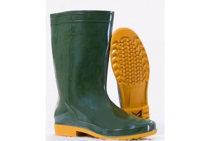 Ủng cao su màu xanh rêu